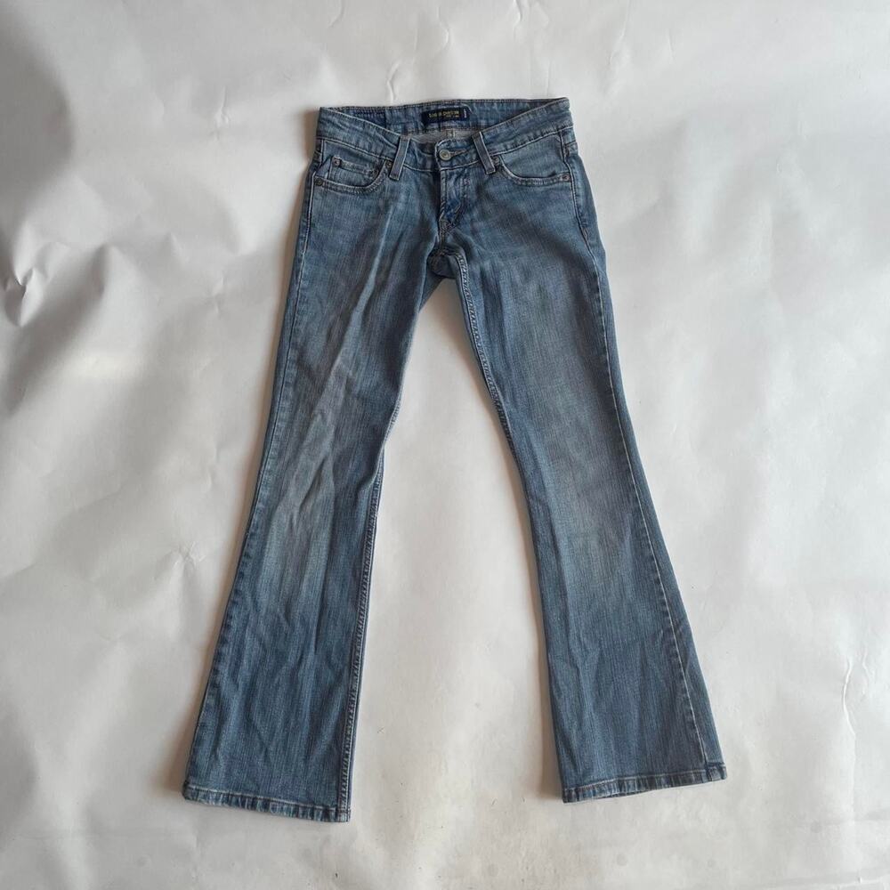 Levi's Y2K Ultra Low Rise Bootcut Jeans Size 0 XS